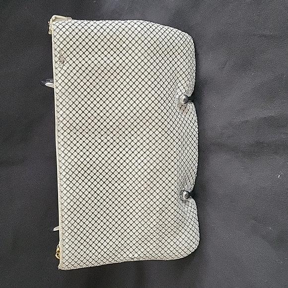 Whiting & Davis White Purse - Picture 2 of 6